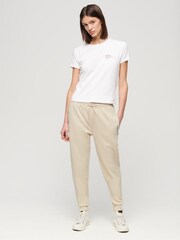Superdry Nude Slim Sports Tech Joggers - Image 3 of 4