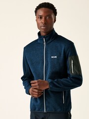 Regatta Blue Dark Newhill Full Zip Fleece - Image 1 of 9