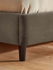 Silentnight Charcoal Velvet Lilith Bedframe - Image 4 of 4