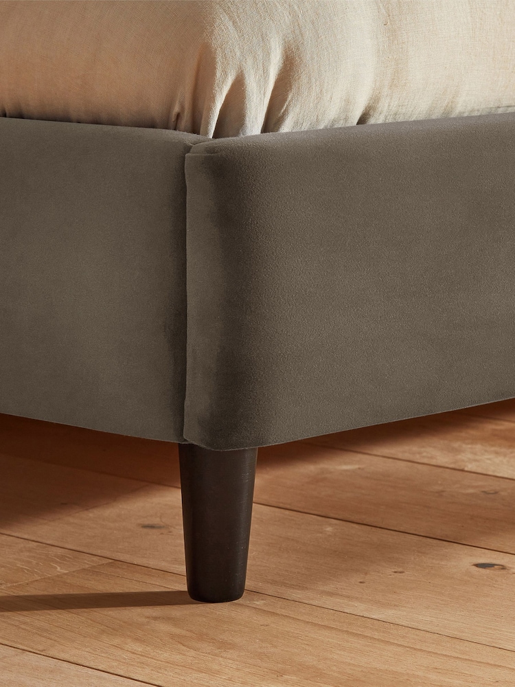 Silentnight Charcoal Velvet Lilith Bedframe - Image 4 of 4
