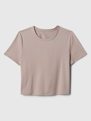 Gap Neutral Crew Neck Breatheable Short Sleeve T-Shirt - Image 4 of 4