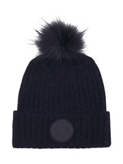Converse Black 100% Cotton Tonal Pom Beanie - Image 2 of 5