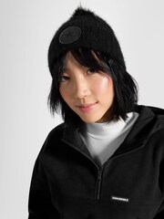 Converse Black 100% Cotton Tonal Pom Beanie - Image 4 of 5