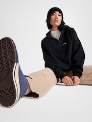 Converse Black 100% Cotton Tonal Pom Beanie - Image 5 of 5