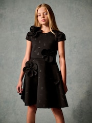 črna - Baker by Ted Baker Corsage Scuba obleka - Slika 1 iz 8