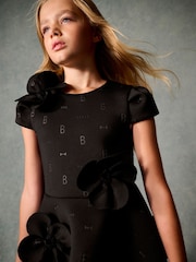 črna - Baker by Ted Baker Corsage Scuba obleka - Slika 4 iz 8