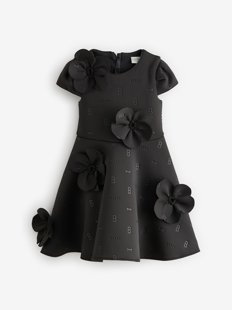 Baker by Ted Baker Corsage Scuba Dress - Image 5 of 8