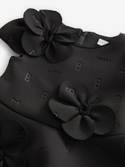 črna - Baker by Ted Baker Corsage Scuba obleka - Slika 7 iz 8