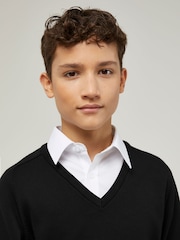 Trutex Black 100% Cotton School Jumper - Image 4 of 6