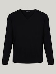 Trutex Black 100% Cotton School Jumper - Image 5 of 6