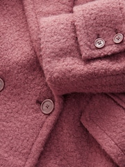 Rose Pink Pea Coat - Image 6 of 8