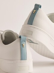Ted Baker Blue Baily Webbing Cupsole Trainers - Image 4 of 4