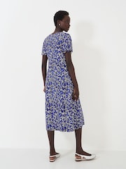 Crew Clothing Jenna Abstract Print Jersey Midi Dress - Image 2 of 4