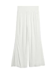 Superdry White Beach Trousers - Image 6 of 8