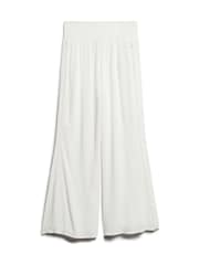 Superdry White Beach Trousers - Image 7 of 8