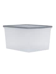 Wham 3 x Box 50L Stackable Plastic Storage Archive Box Lid - Image 4 of 6