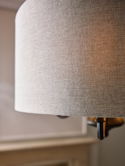 Black Burford 3 Light Chandelier - Image 3 of 6