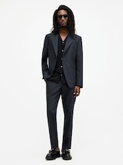 AllSaints Blue Howling Trousers - Image 2 of 6