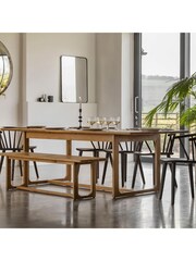 Gallery Home Natural Neston Ext Dining Table - Image 6 of 11