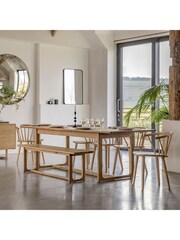 Gallery Home Natural Neston Ext Dining Table - Image 8 of 11