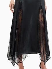 AllSaints Black Jasmine Dress - Image 4 of 7