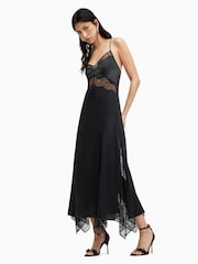 AllSaints Black Jasmine Dress - Image 5 of 7