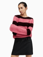 AllSaints Red Lana Jumper - Image 3 of 7