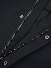 Reiss Navy Cologne Elasticated Hem Harrington Jacket - Image 5 of 5