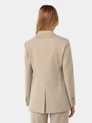 Forever New Cream Charli Double Breasted Blazer - Image 4 of 5