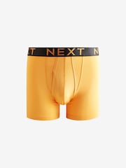 Bright Colour Black Waistband 10 pack A-Front Boxers - Image 10 of 13