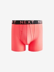Bright Colour Black Waistband 10 pack A-Front Boxers - Image 6 of 13
