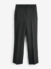 Black Twill Straight Trousers - Image 6 of 7
