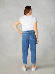 Live Unlimited Mid Blue Curve Petite Mom Comfort Jeans - Image 2 of 5