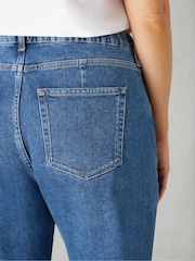 Live Unlimited Mid Blue Curve Petite Mom Comfort Jeans - Image 4 of 5