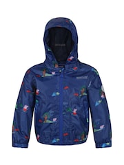 Regatta Blue Peppa Pig Muddy Puddle Waterproof Jacket - Image 4 of 7