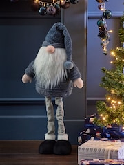 Navy XL Extendable Leg Christmas Gonk Decoration - Image 1 of 4