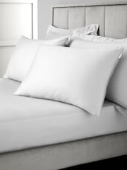 Bianca Set of 2 Dove Grey 400 Thread Count 100% Cotton Sateen Pillowcases - Image 2 of 4