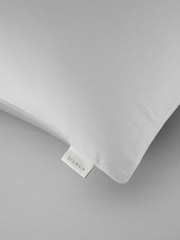 Bianca Set of 2 Dove Grey 400 Thread Count 100% Cotton Sateen Pillowcases - Image 3 of 4