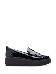 črna - Clarks Orianna mokasini - Slika 1 iz 7