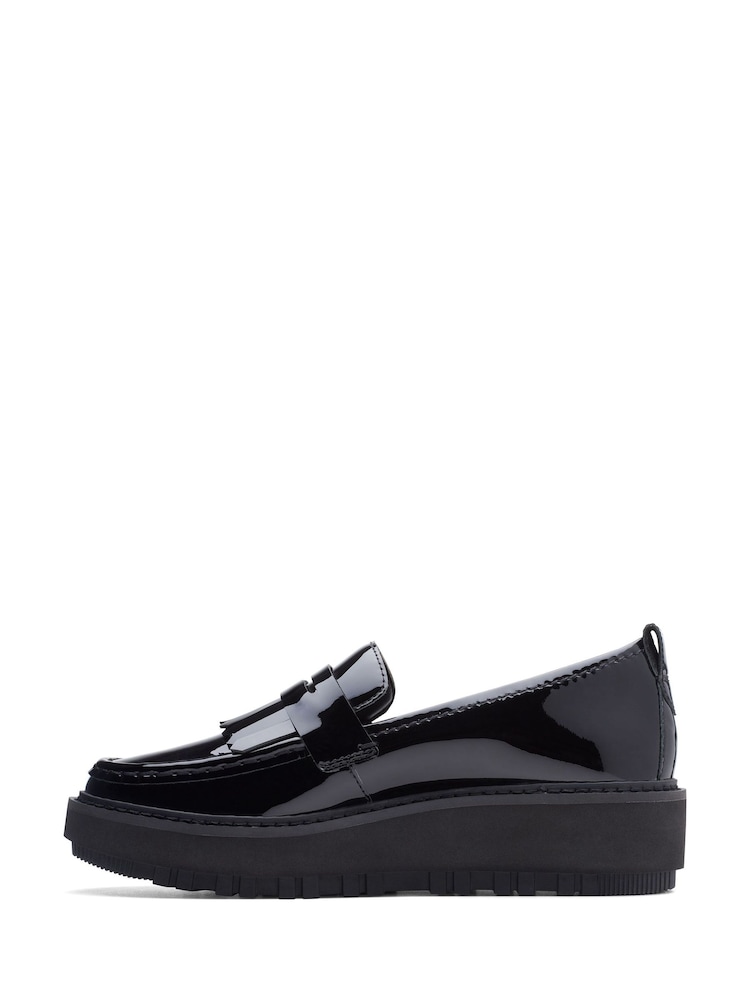 črna - Clarks Orianna mokasini - Slika 2 iz 7