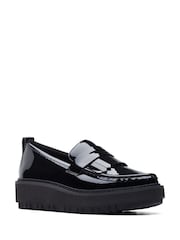 črna - Clarks Orianna mokasini - Slika 3 iz 7