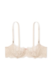 Victoria's Secret Marzipan Nude Unlined Balcony Lace Bra - Image 3 of 5