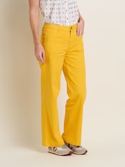 Brakeburn Yellow Patch Front Pocket Trousers - Image 2 of 5