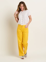 Brakeburn Yellow Patch Front Pocket Trousers - Image 5 of 5