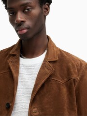 AllSaints Brown Hornett Blazer - Image 5 of 7