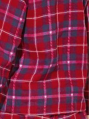 Lipsy Red Christmas Check Pyjamas (5-16yrs) - Image 5 of 5
