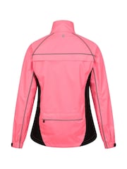 Mountain Warehouse Light Pink Adrenaline II Womens Waterproof Iso-Viz Jacket - Image 2 of 2