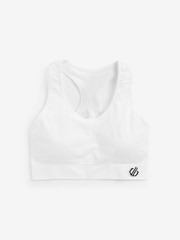Weiß - Dare 2b Don't Sweat It II Nahtloser Sport-BH mit mittlerer Stützkraft - Bild 6 von 9