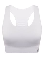 Weiß - Dare 2b Don't Sweat It II Nahtloser Sport-BH mit mittlerer Stützkraft - Bild 7 von 9