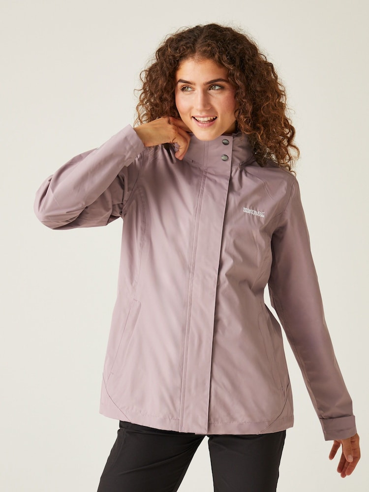 Regatta Purple Womens Daysha II Waterproof Jacket - Image 1 of 9
